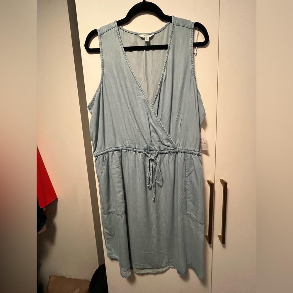 NWOT Denim Dress